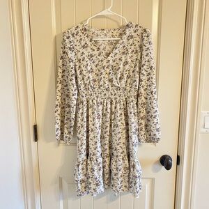 Floral Long Sleeve Dress